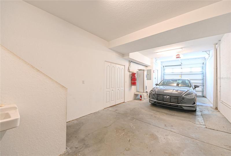 2 Car Tandem Garage Plus Storage Space