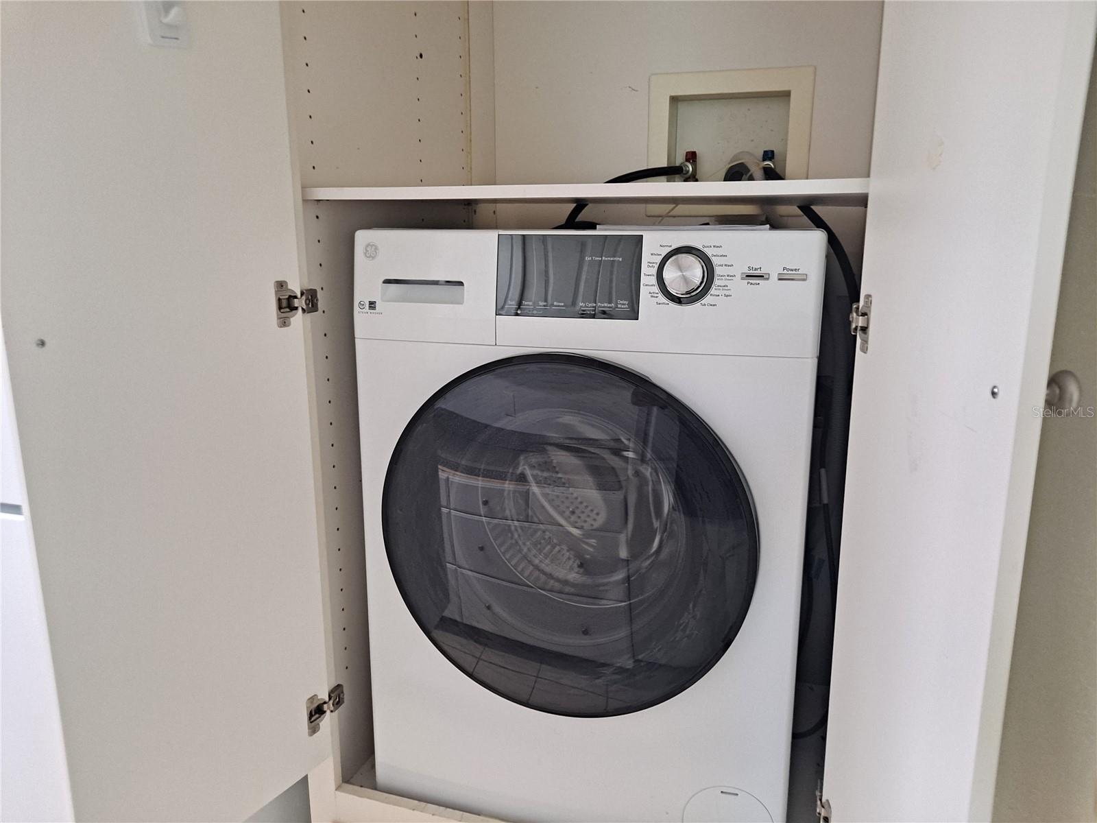 In-Unit Laundry Closet