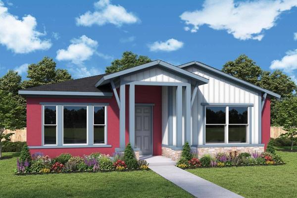 Front Exterior Rendering *paint colors may vary