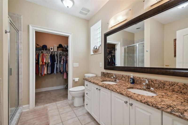Master Bath With Walk In Closet