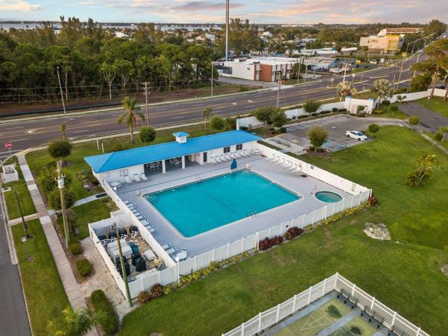 Community pool and spa