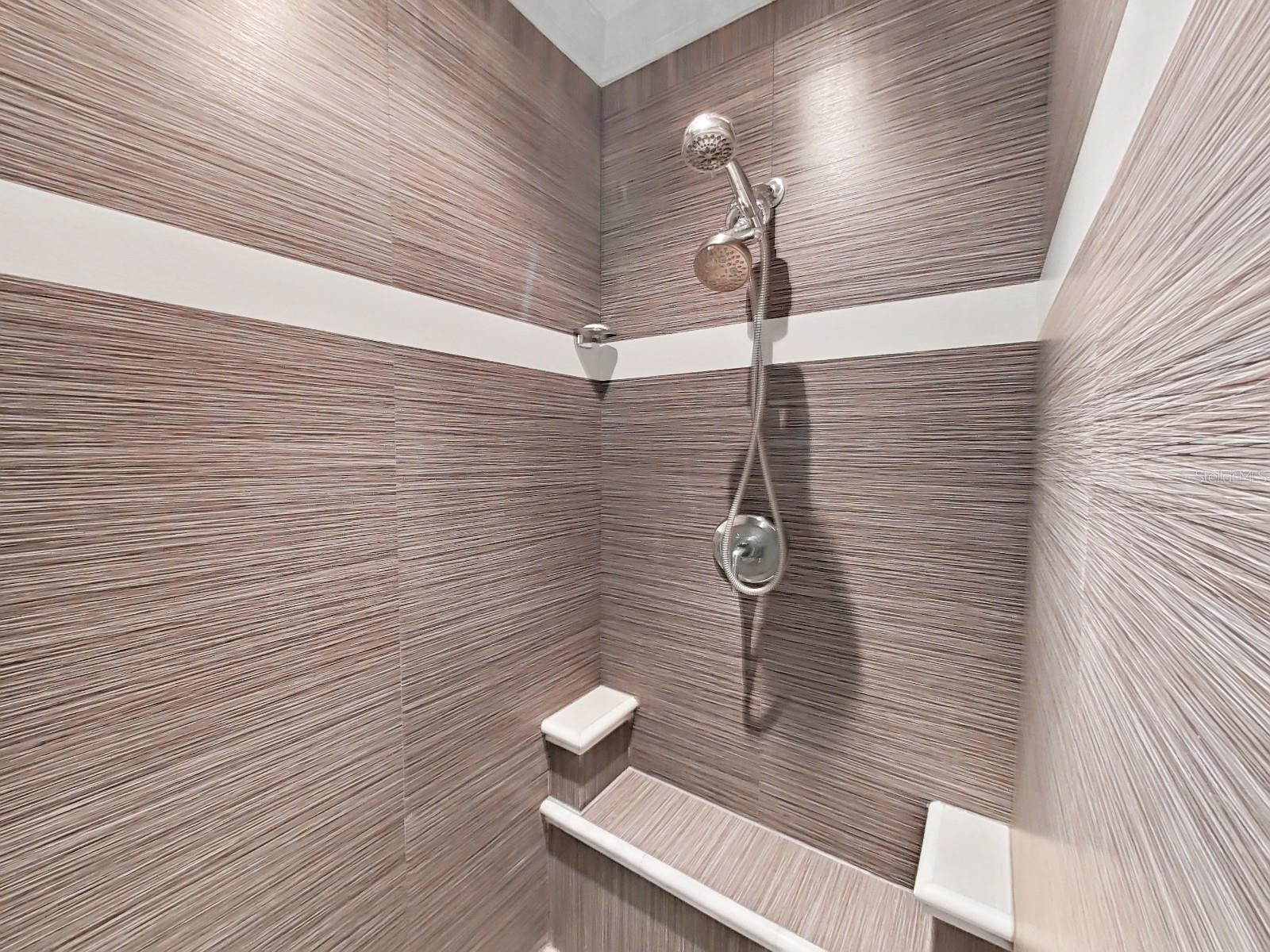 SIT IN SHOWER - MODERNIZED
