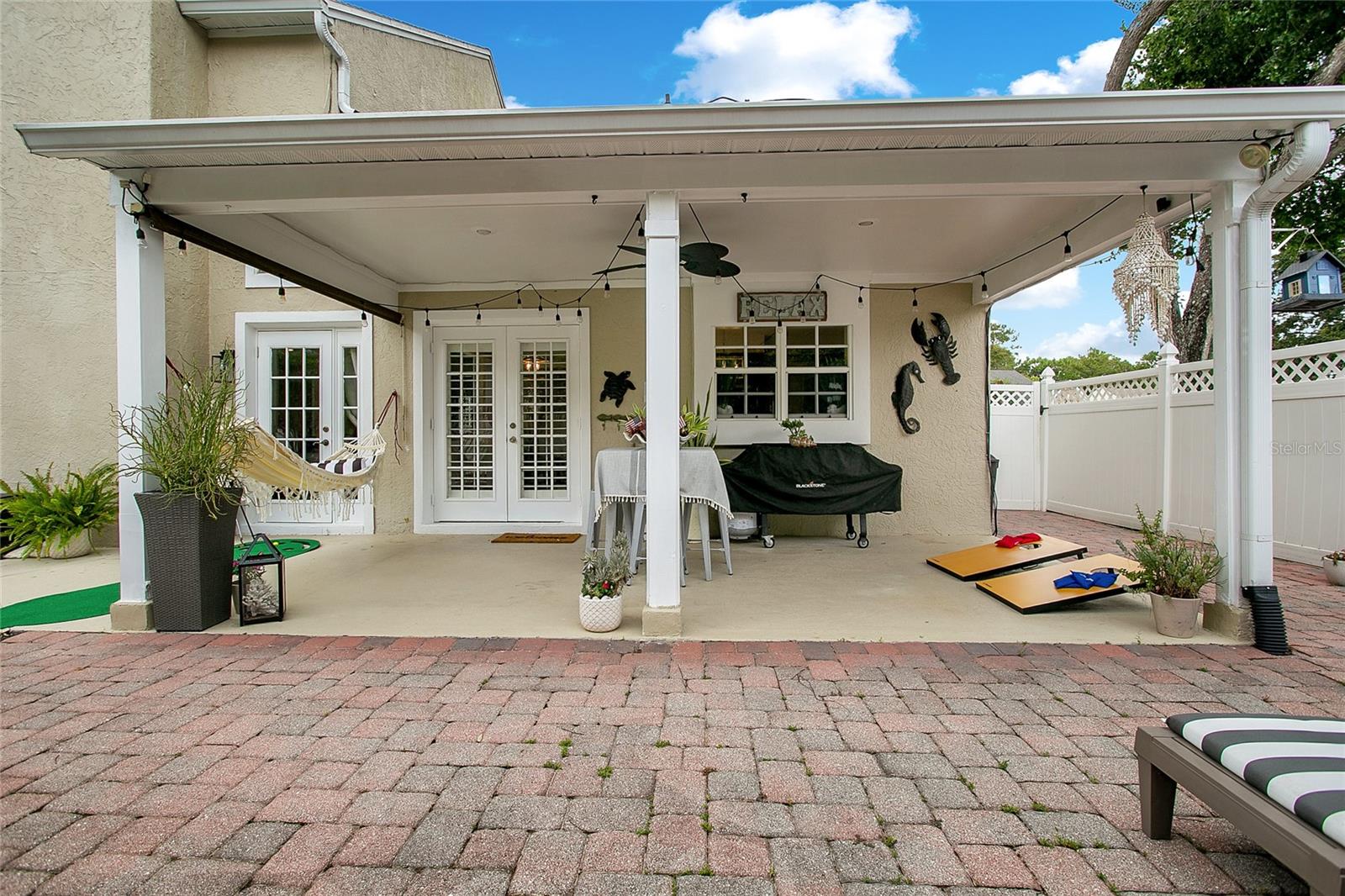 Covered Patio Area