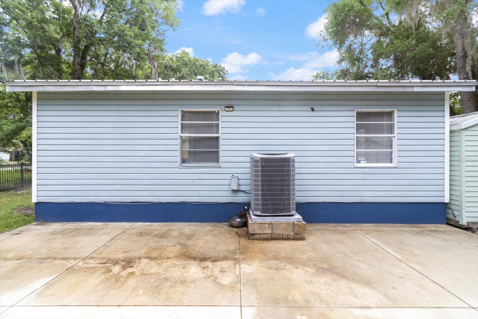 Rear of Home w/ Large Patio