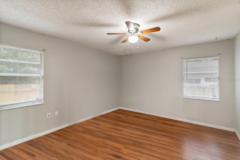 Master Bedroom w/ Laminate Flooring