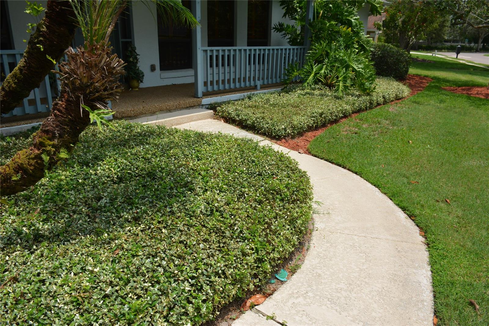 Lush landscaping welcomes you in!
