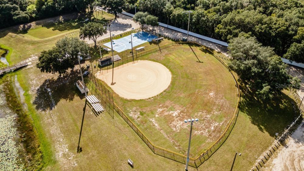 Nearby Veteran's Memorial Park Baseball Field