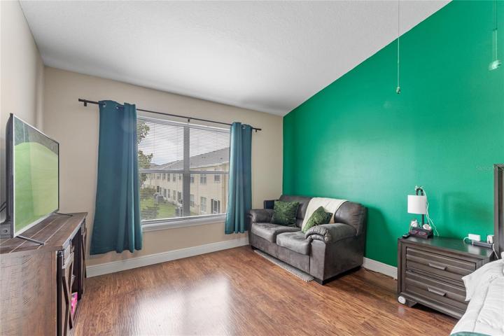 Master bedroom sitting area