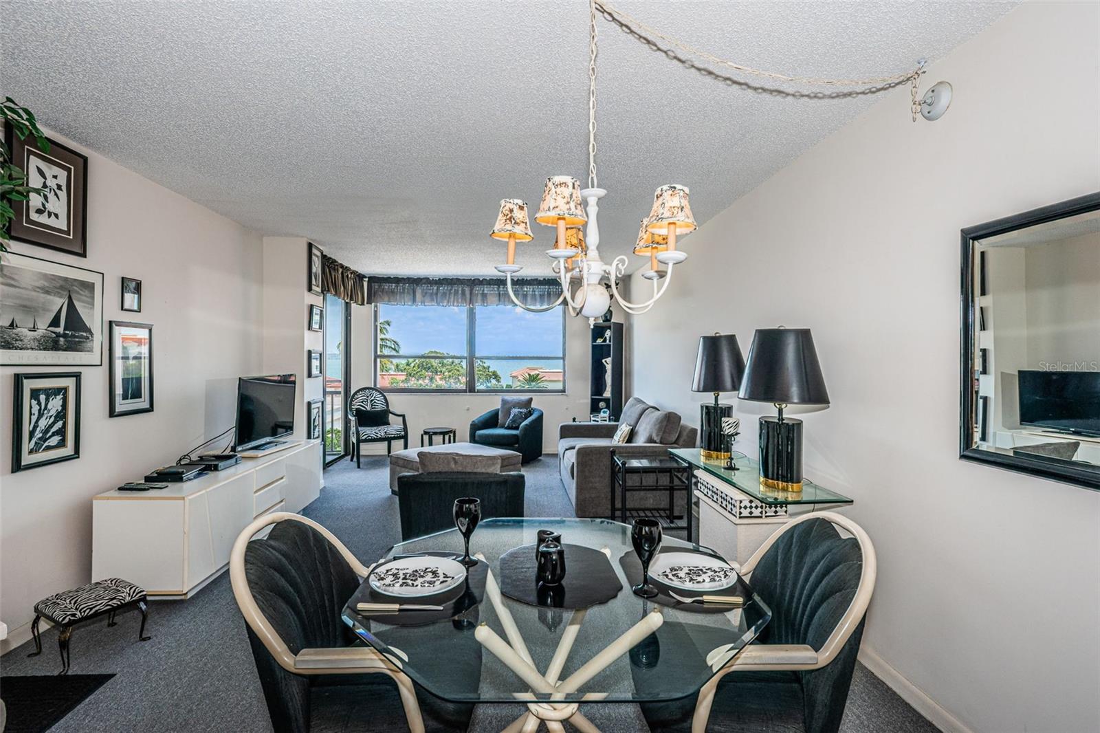 Dining Area with Water View