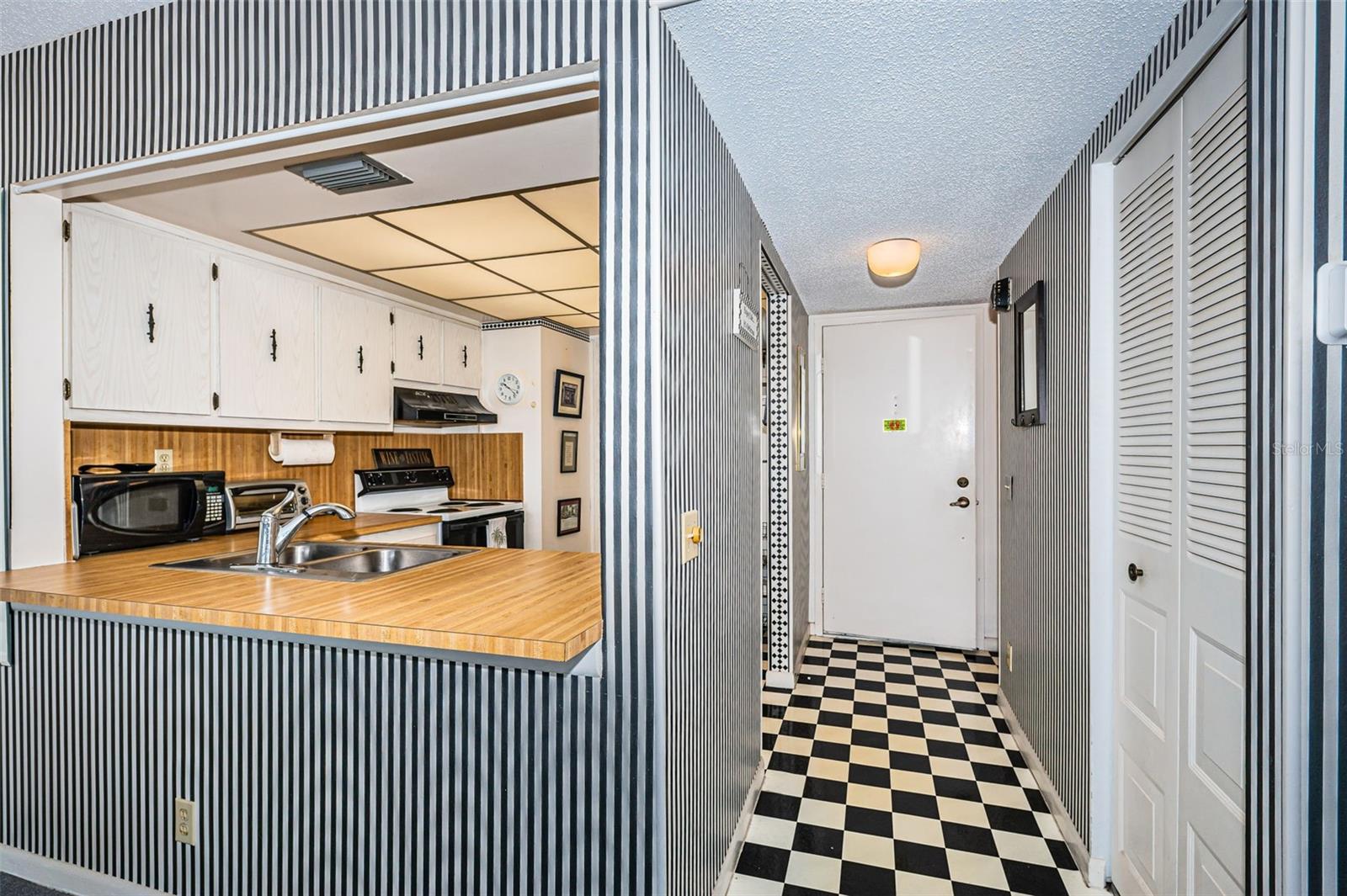 Entry Hall and Kitchen