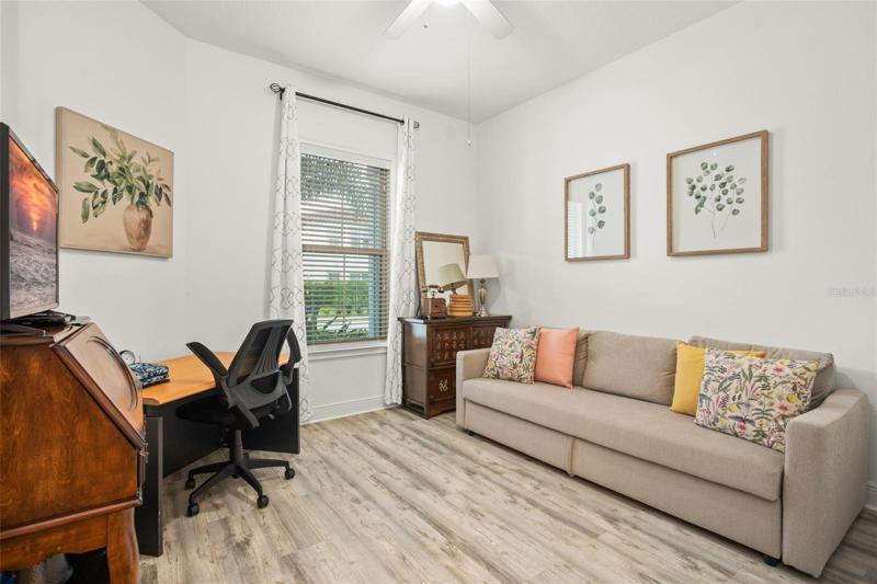 Front bedroom with tons of space.