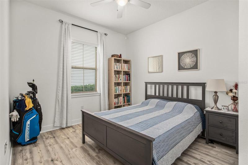Spacious second bedroom.