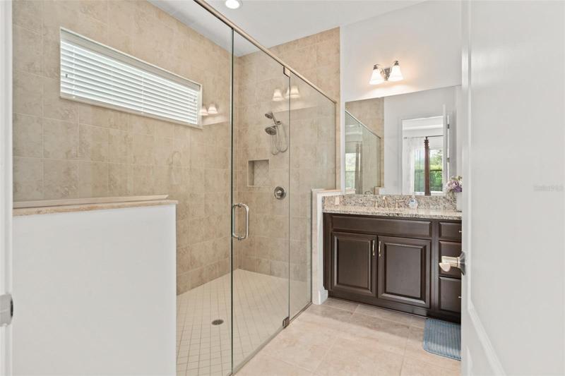 Spa-like Master Bath.