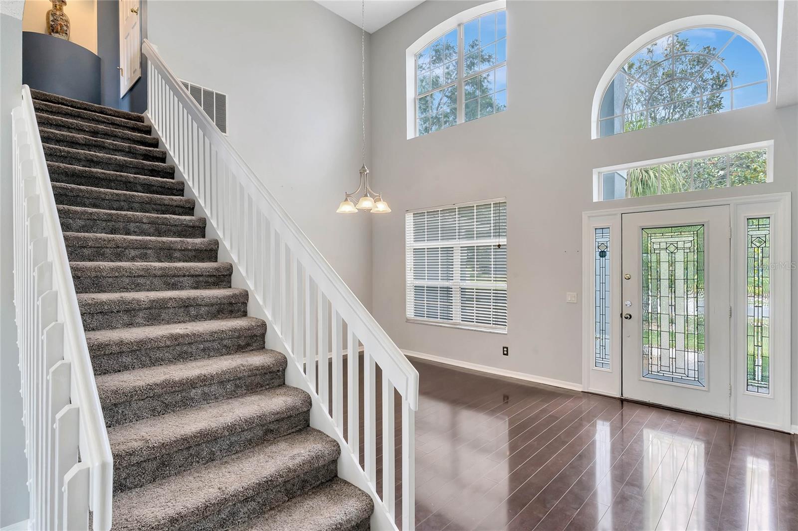 Entry and stairs