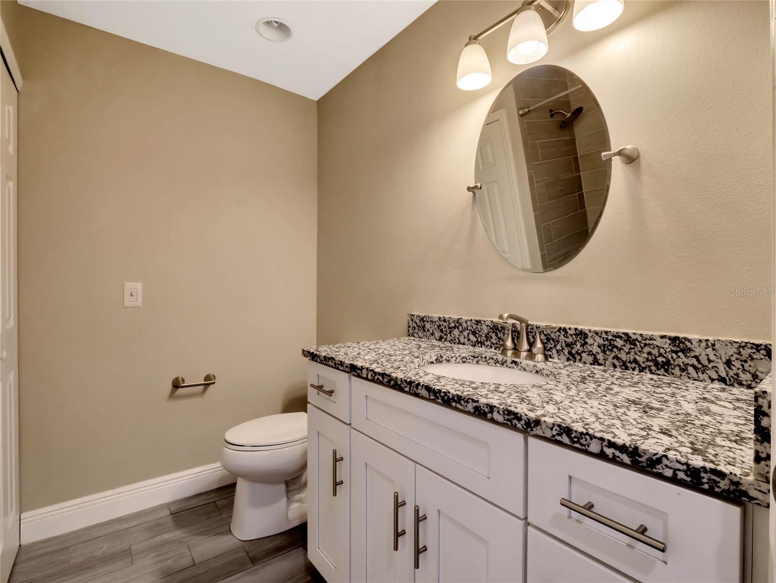 hallway bathroom