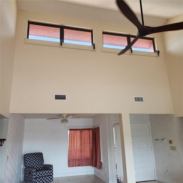 23 ft ceiling!