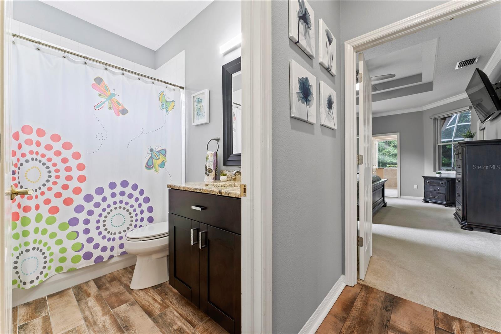 Bathroom by office