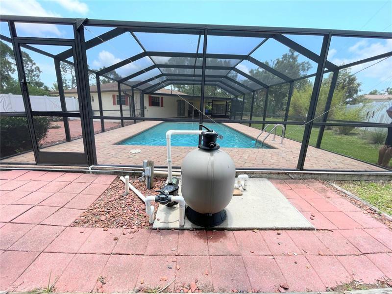 New pool equipment