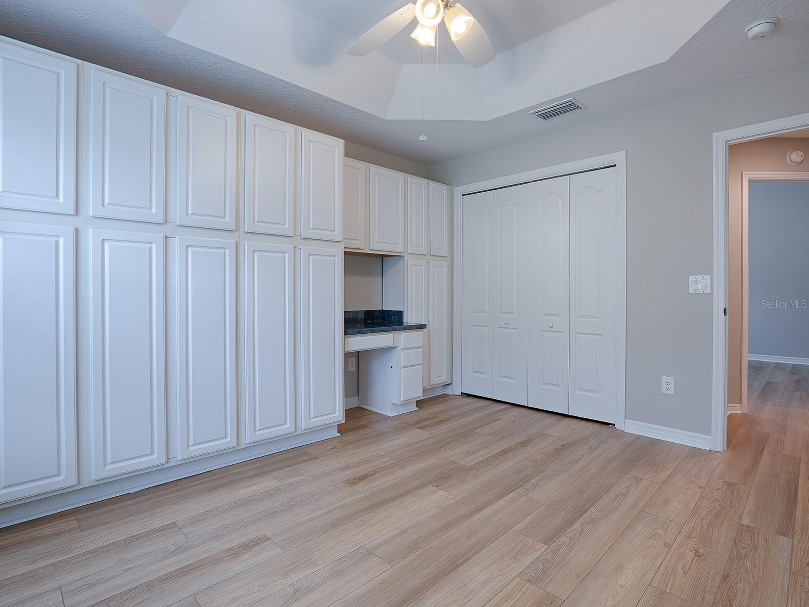LARGE DOUBLE DOOR CLOSET!