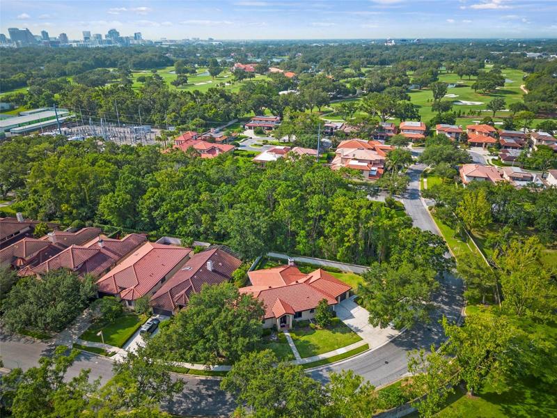 Adjacent to the Country Club of Orlando