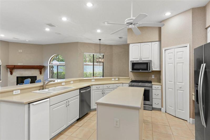 Open Floor Plan Kitchen