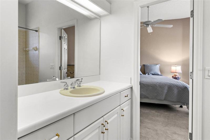 Jack and Jill Bathroom between Bedroom #2 and Bedroom #3