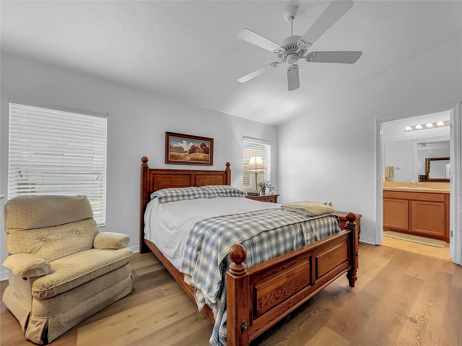 Master Bathroom is adjacent
