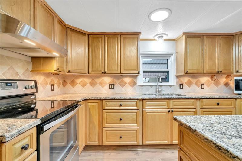 Remodeled kitchen