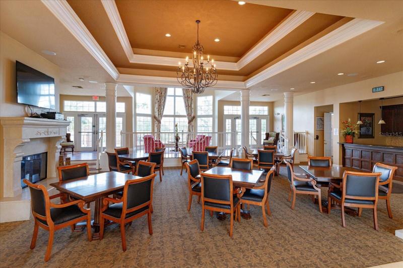 Clubhouse interior
