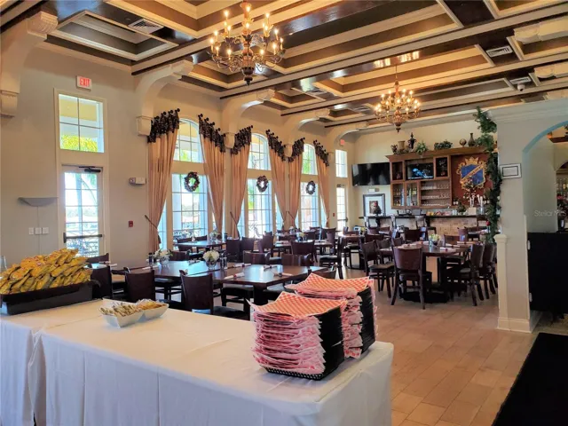 Restaurant and bar