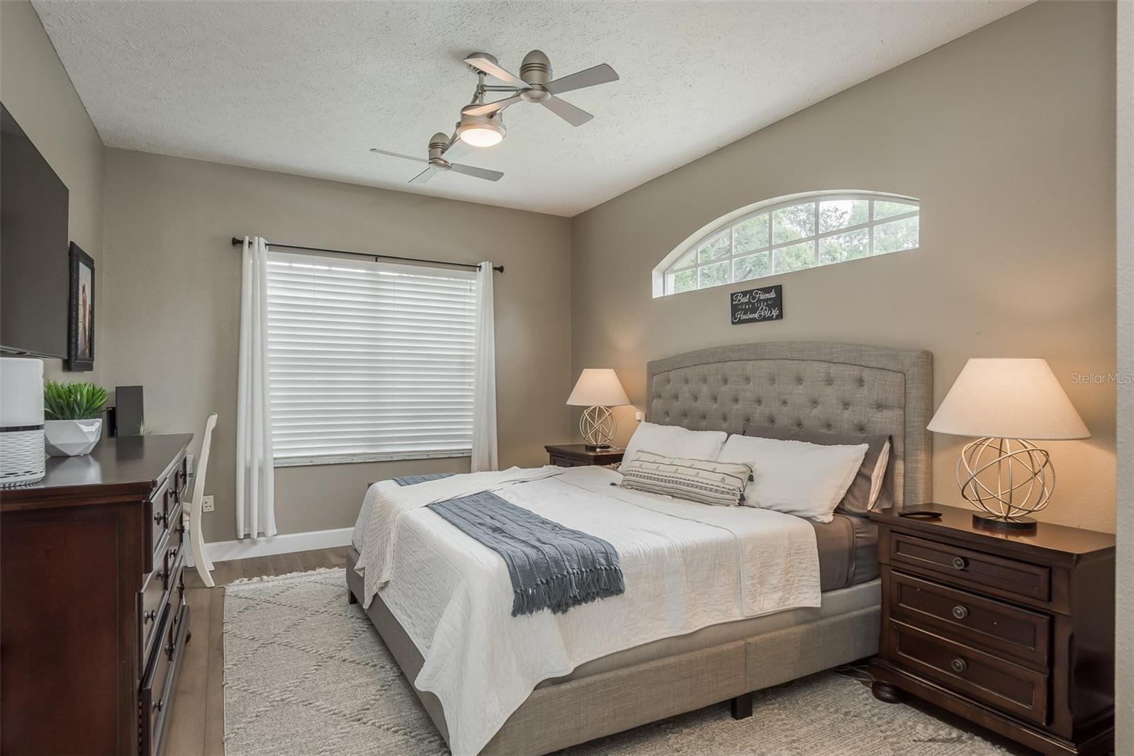 Master Bed on the Main Floor