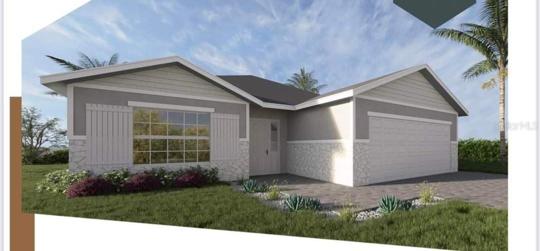 Front elevation rendering