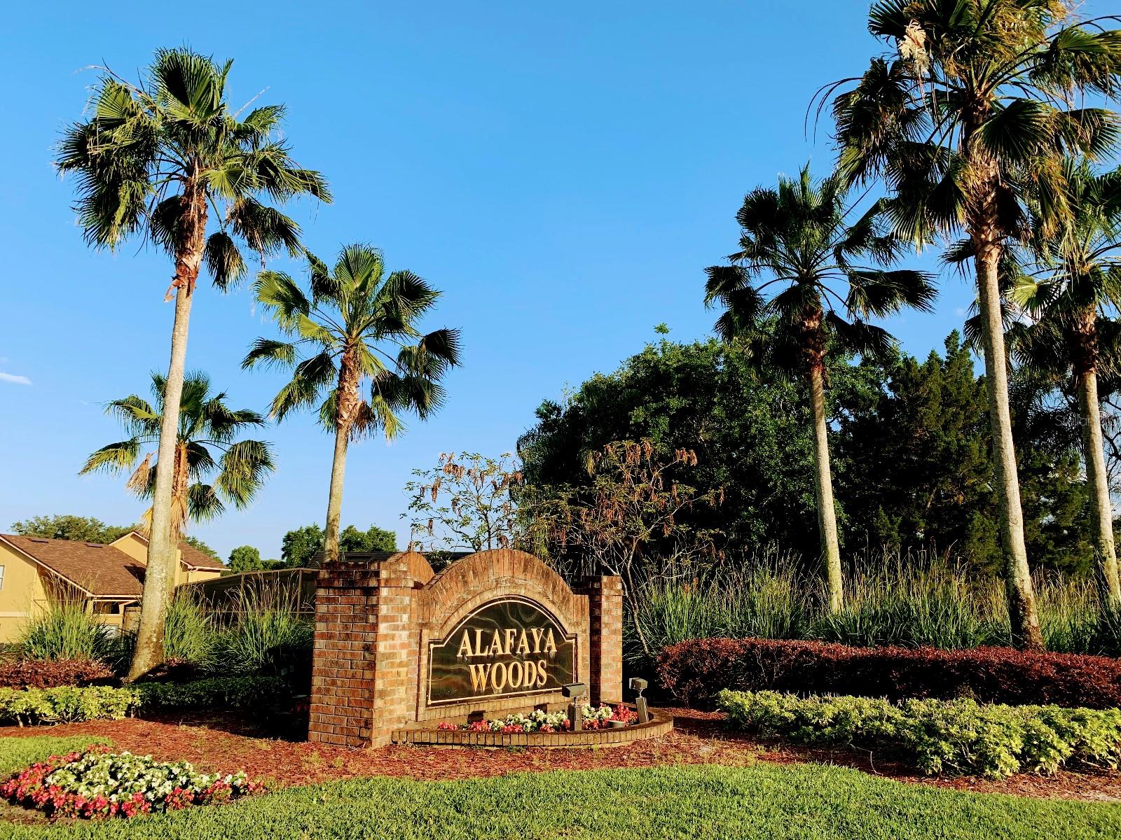 Welcome To Alafaya Woods