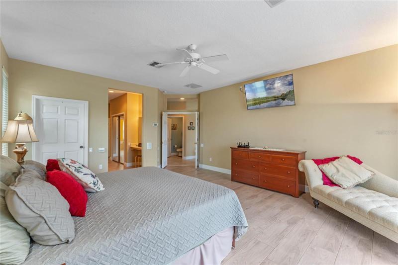 Owner's Suite with ample space