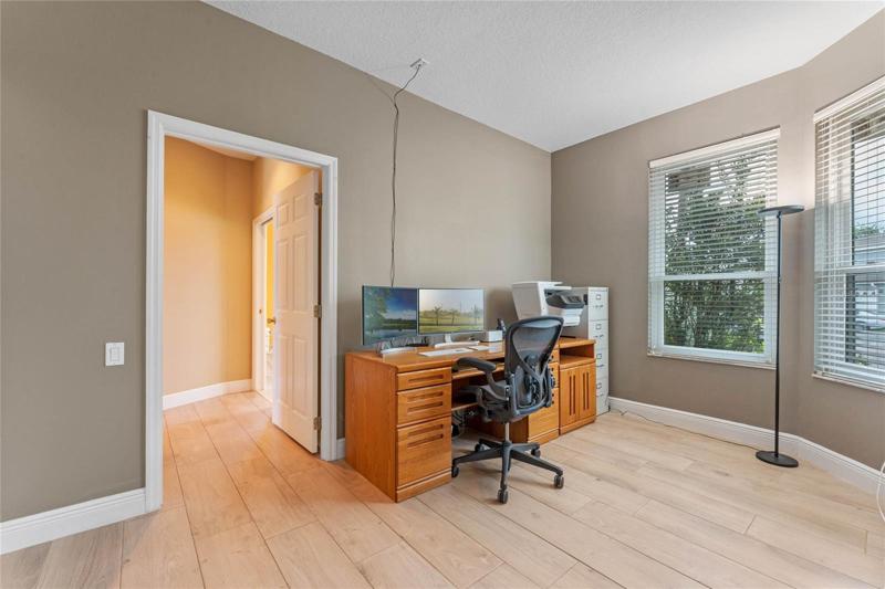 Bedroom #5/Study & connects to the Owners Suite