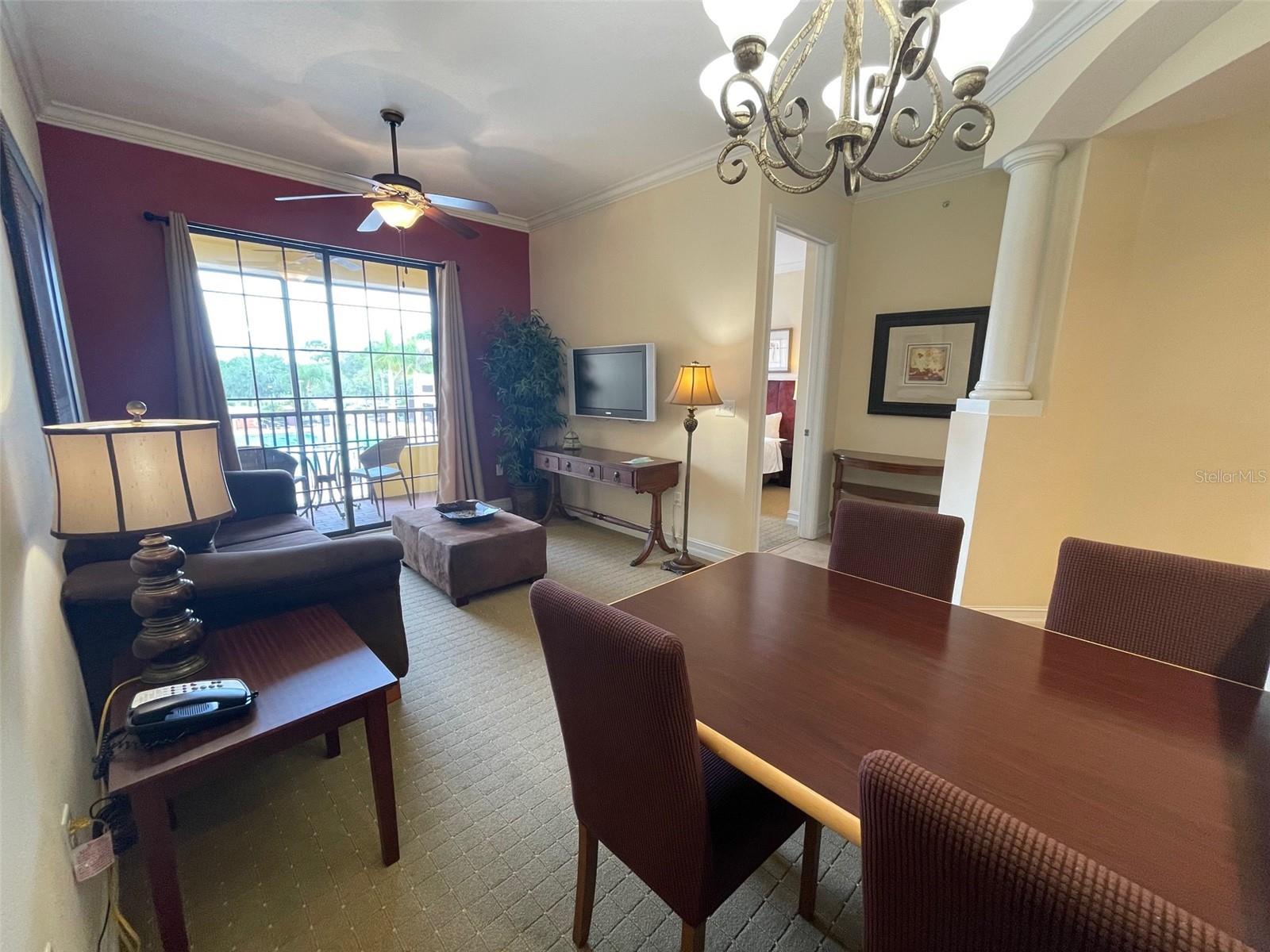 From Dining to Family room