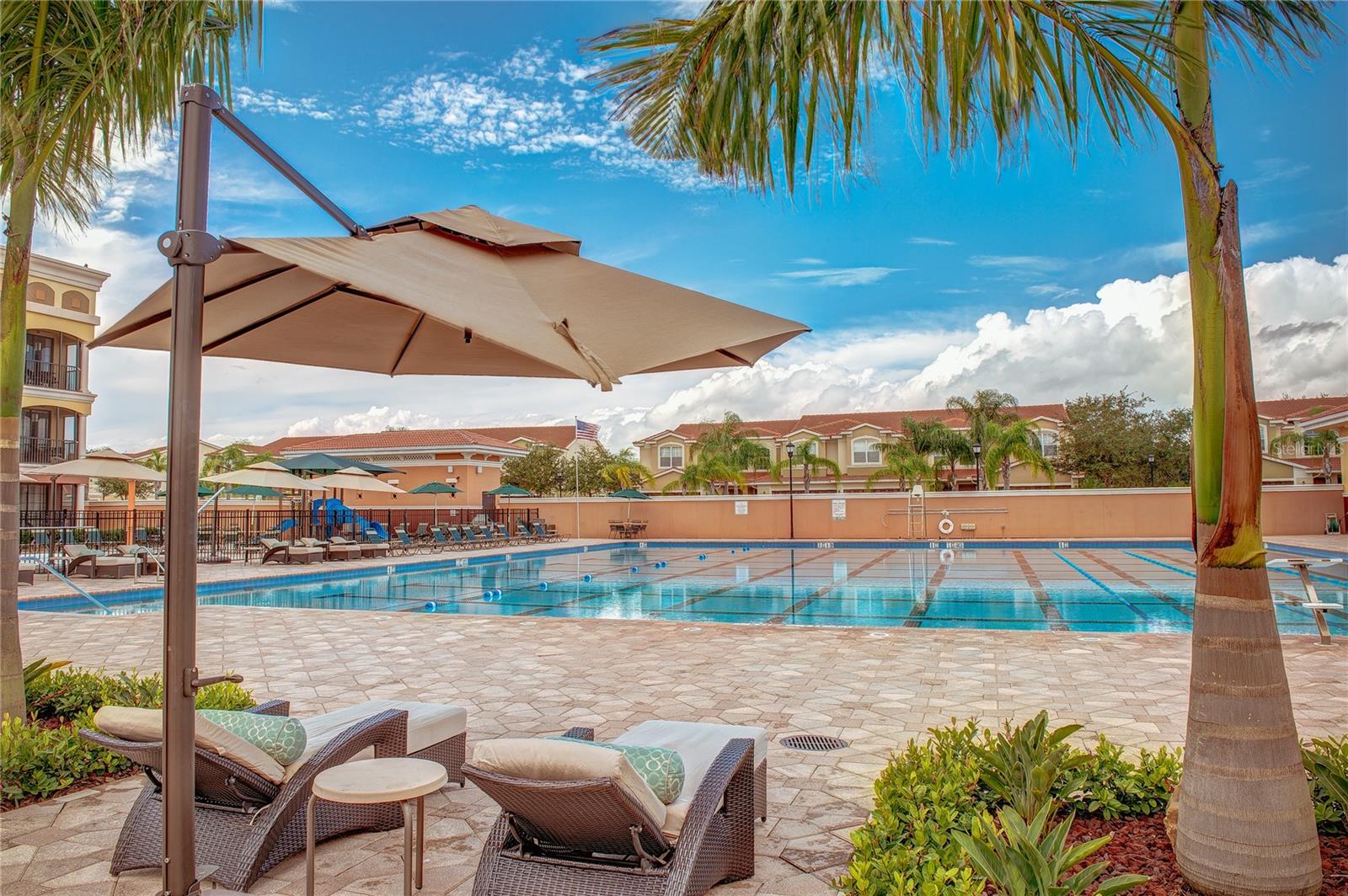 Pool umbrellas