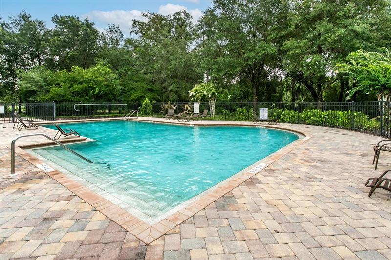 Community pool area