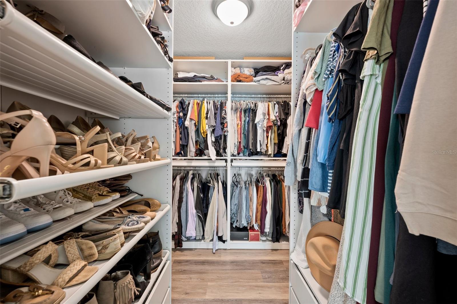 Primary Walk In Closet