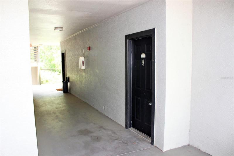 OUTSIDE DOOR ENTRANCE
