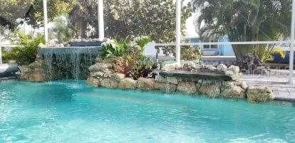 Waterfall pool