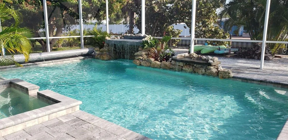 Waterfall pool