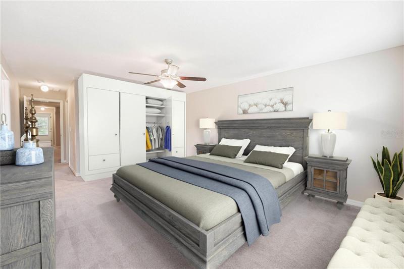 Virtually Staged- Primary Bedroom