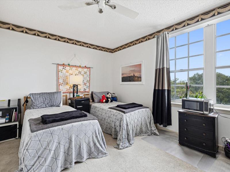 Large Bedroom is perfect for a King Size Bed or 2 Twins