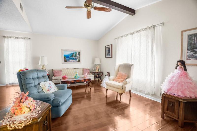 Huge Living Room with tons of Light beaming through