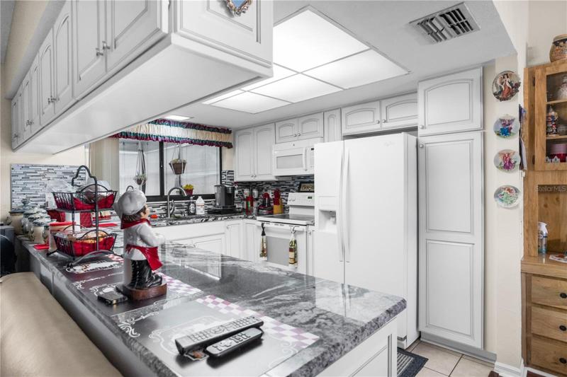 Ample Cabinet Space to store all of your Kitchen Items