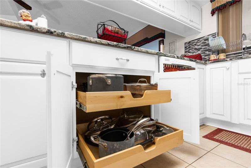 A perfect place to store your Pots and Pans with easy access