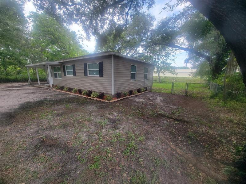 Side View of Home