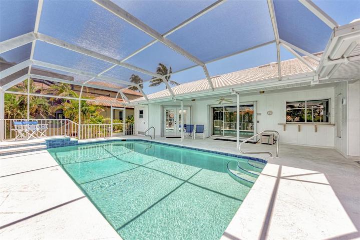 Time for a jump into the Sparkling Heated Pool
