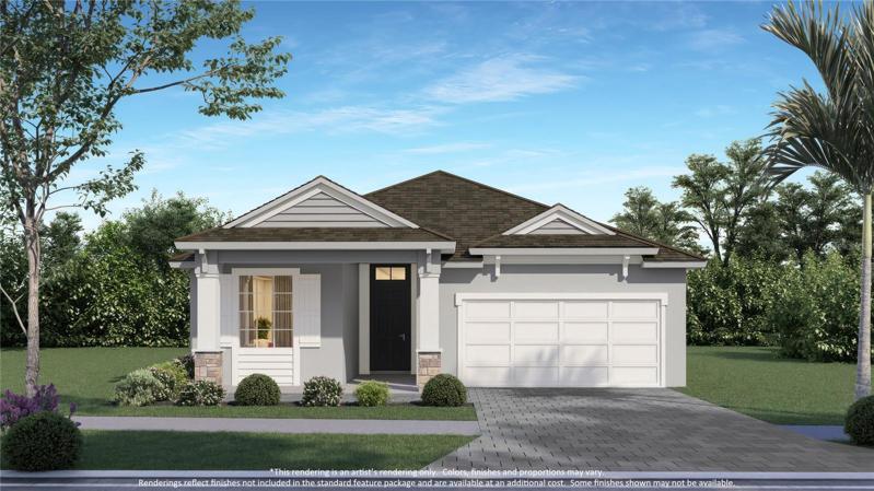 Exterior Elevation Rendering
